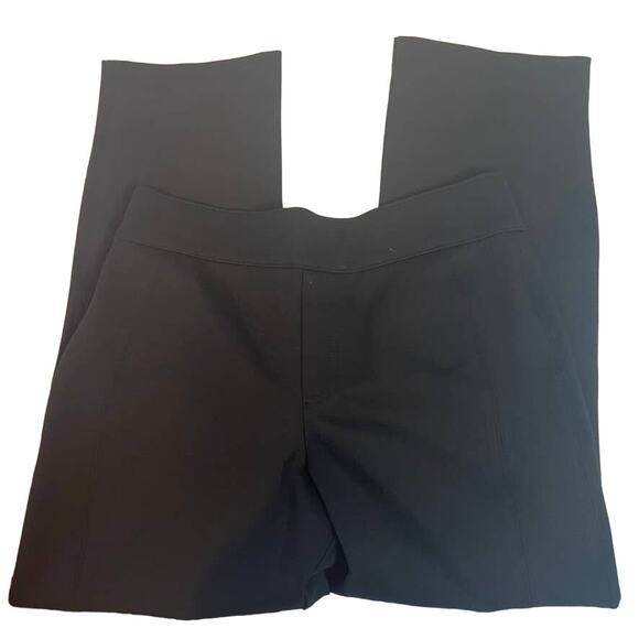 SPANX Small Black Seam Stretchy Pants Ankle Straight Leg - Picture 2 of 6